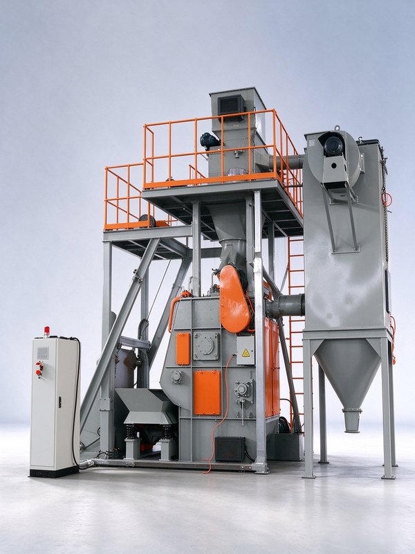 Rubber Belt Shot Blasting Machine-3